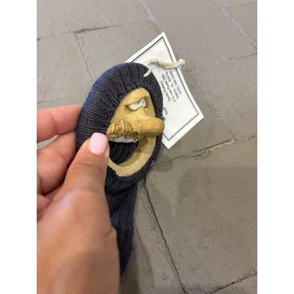 Vintage Sock Bank Ceramic Face New with Tags - Picture 3 of 6